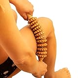 Tuuli Accessories Anti Cellulite Massage Massagegerät Massageroller Roller mit Griff Oberschenkel Maderotherapie aus...
