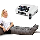 Venen Engel ® 6 Premium Beinmassagegerät mit Beinmanschetten aus 6 Luftkammern – Venen Massagegerät mit 6...