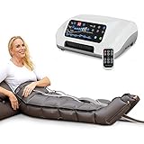 Venen Engel ® 6 Premium Beinmassagegerät mit Hosenmanschette aus 6 Luftkammern – Venen Massagegerät mit 6...